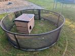 Konijnen kippenren, Dieren en Toebehoren, Knaagdieren en Konijnen | Hokken en Kooien, Ophalen, 90 cm of meer, Ren, 110 cm of meer