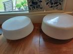 2 kleine plafondlampen plafonnière vinage, mid century, Ophalen, Zo goed als nieuw, Vintage
