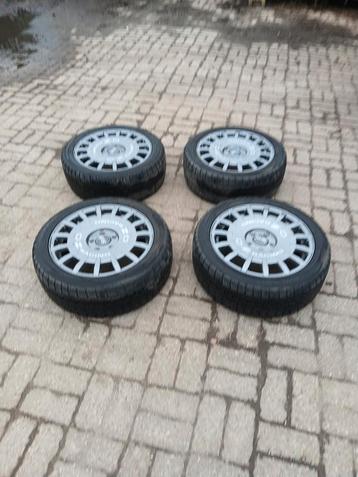 Oz Racing Rally, Hankook, Vredestein 5x112 stalen velgen set beschikbaar voor biedingen