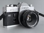 Canon FTB kleinbeeld camera met 50 mm, Ophalen of Verzenden, Gebruikt, Spiegelreflex, Canon