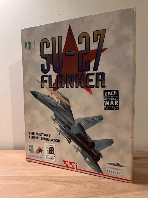 PC Big Box | Su-27 Flanker, Spelcomputers en Games, Games | Pc, Zo goed als nieuw, 1 speler, Ophalen of Verzenden