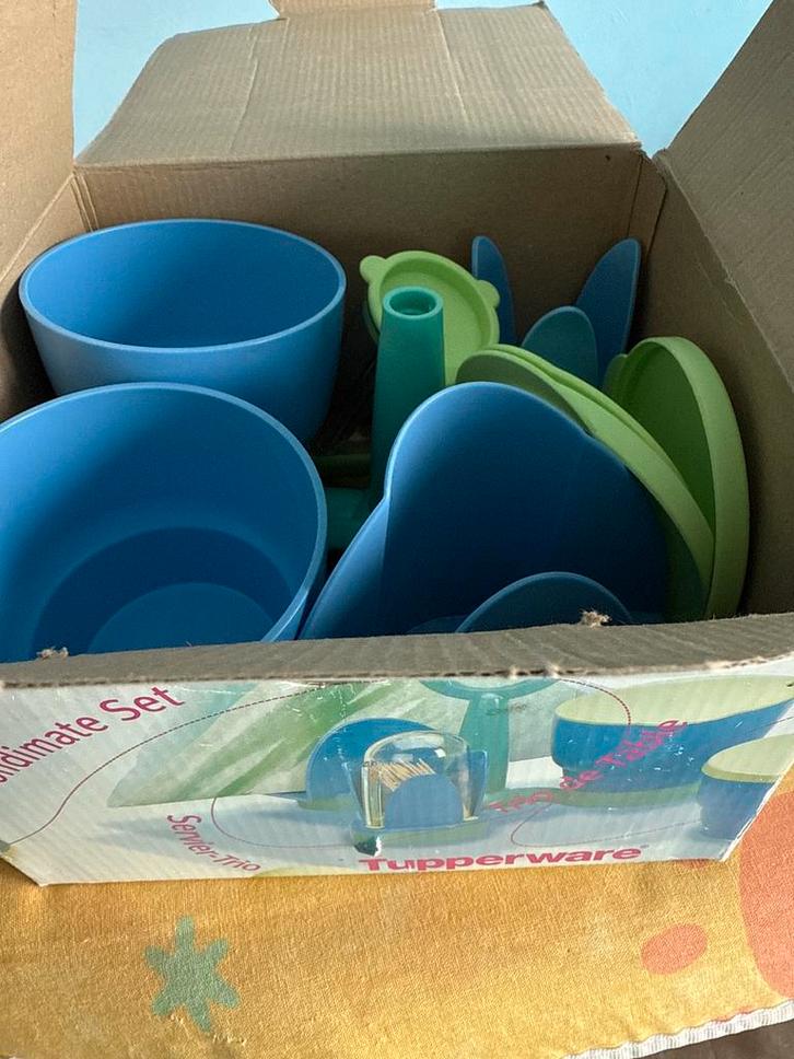 Tupperware Party-Trio Set, Huis en Inrichting, Keuken | Keukenbenodigdheden, Zo goed als nieuw, Ophalen of Verzenden