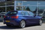 BMW 1-serie 118i AUT Executive ORIG NL! LED NAVI PDC CRUISE, Auto's, 65 €/maand, Gebruikt, Blauw, Origineel Nederlands