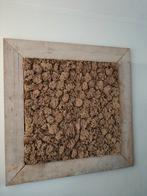 Mos schilderij met steigerhouten omlijsting, Huis en Inrichting, Woonaccessoires | Schilderijen, Tekeningen en Foto's, Ophalen