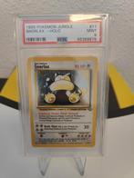 PSA 9 Snorlax Holo Jungle 11/64, Hobby en Vrije tijd, Verzamelkaartspellen | Pokémon, Ophalen of Verzenden, Zo goed als nieuw