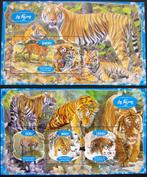 - 774 - 2 Blokken, met Tijgers. Uit Rep. Gabon., Postzegels en Munten, Verzenden, Gestempeld, Dier of Natuur