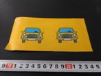 sticker Yellow Car  Taxi ????, Ophalen, Zo goed als nieuw