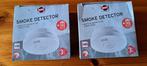 Rookmelders x 2 stuks, Ophalen of Verzenden, Nieuw, Detector, Sensor of Melder, Rook