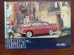 Simca Etoile 1959 brochure, Verzenden, Gelezen, Overige merken