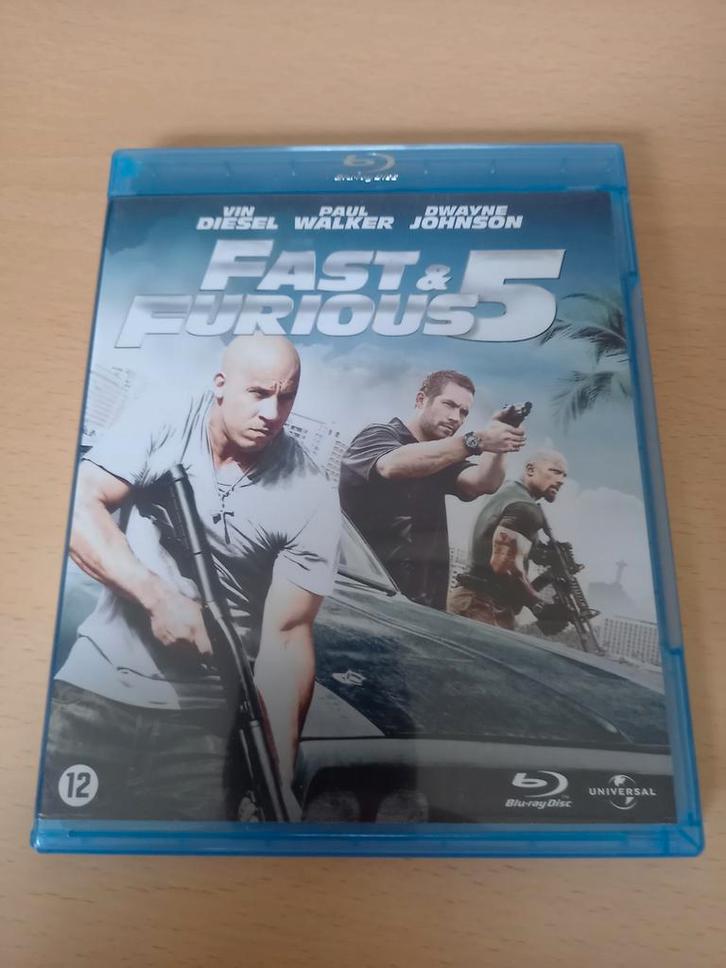 Fast & Furious 5 - Blu-ray (4=3), Cd's en Dvd's, Blu-ray, Zo goed als nieuw, Actie, Ophalen of Verzenden