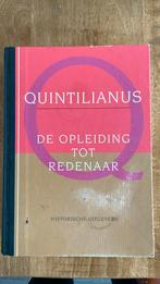 Quintilianus - De opleiding tot redenaar, Ophalen of Verzenden, Zo goed als nieuw, Quintilianus