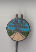 Ede Wegenbouw Hazeleger speldje, Verzamelen, Speldjes, Pins en Buttons, Gebruikt, Niet vindbaar, Niet vindbaar, Speldje of Pin