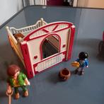 Playmobil Paardenbox, Paard en Wagen Set, Ophalen of Verzenden, Gebruikt, Complete set