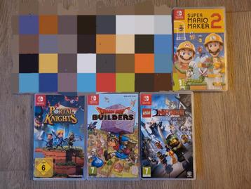 Diverse switch spellen + controller beschikbaar voor biedingen
