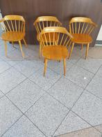 4x Yngve Ekström smalland eetkamerstoelen, Ophalen, Zo goed als nieuw, Vier