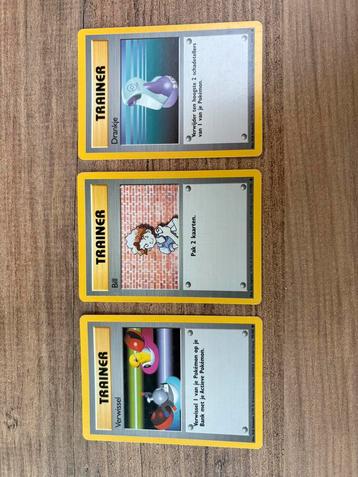 Base Set NL klein lotje trainerkaarten (EXC) beschikbaar voor biedingen
