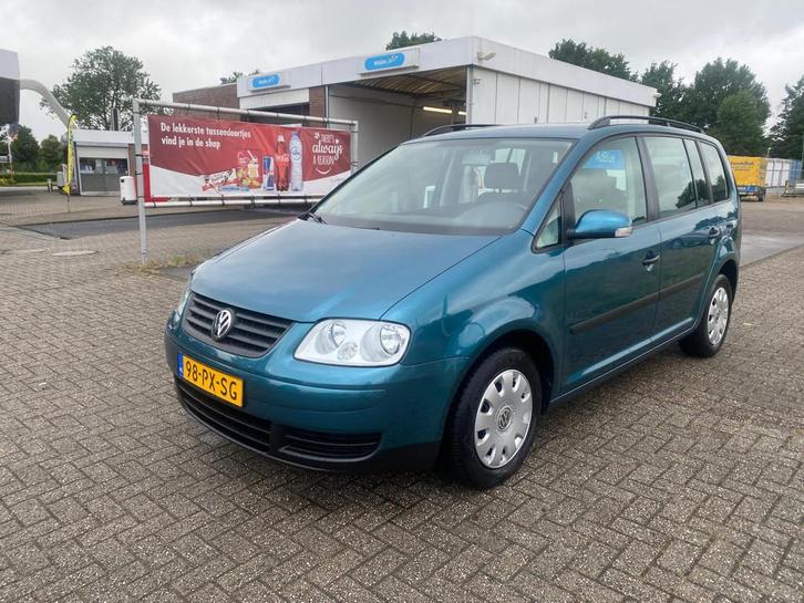 Volkswagen Touran 1.6-16V FSI Turijn, Auto's, Volkswagen, Bedrijf, Te koop, Touran, ABS, Airbags, Airconditioning, Boordcomputer