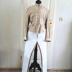 Nieuwe witte model paardrijbroek MOS MOSH mt 40 (L), Maat 38/40 (M), MOS MOSH, Wit, Nieuw