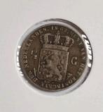 Fraaie Zilveren Halve (of 1/2) Gulden 1862 - Willem III, ½ gulden, Koning Willem III, Verzenden, Zilver