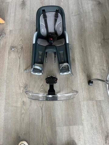 Fietskinderzit BUBBLY stuurbevestiging grijs met windscherm beschikbaar voor biedingen