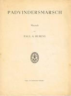 scouting PADVINDERSMARSCH - Paul Rubens - ca. 1930, Ophalen of Verzenden, Gebruikt, Boek of Tijdschrift