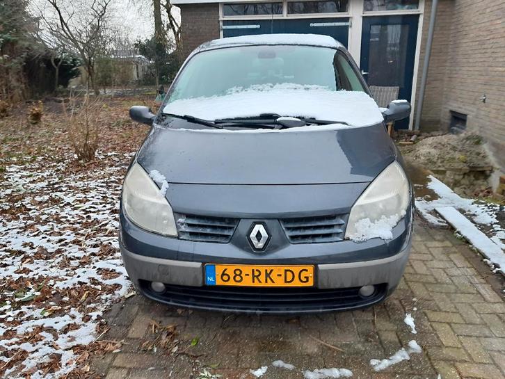 Renault Scénic 1.6 16V 83KW Autbas Euro3 2005 Grijs, Auto's, Renault, Particulier, Scénic, ABS, Airconditioning, Boordcomputer