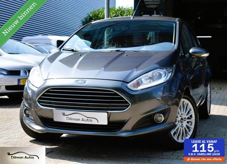 Ford Fiesta 1.0 EcoBoost Titanium|Airco|El Ramen|Nap|Boekjes, Auto's, Ford, Bedrijf, Te koop, Fiësta, ABS, Airbags, Airconditioning