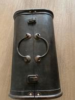 Oude houten wijnkist voor 2 flessen, Antiek en Kunst, Ophalen of Verzenden