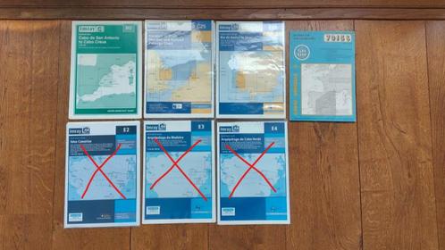 Diverse zeekaarten, Watersport en Boten, Navigatiemiddelen en Scheepselektronica, Gebruikt, Ophalen of Verzenden