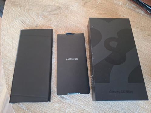 galaxy S22 ultra 128GB scherm en achterkant krasvrij, Telecommunicatie, Mobiele telefoons | Samsung, Zo goed als nieuw, Galaxy S22