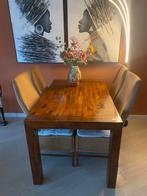 eetkamerset, Huis en Inrichting, Ophalen, Gebruikt, Klassiek, 4 tot 6 stoelen