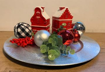 Kerst decoratie schaal beschikbaar voor biedingen
