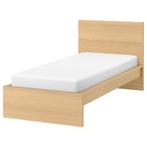 Malm  1-persoonsbed (Ikea), Huis en Inrichting, 90 cm, Gebruikt, Eenpersoons, Hout