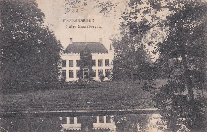 17091 Utrechtse Heuvelrug Huize Maarsbergen Utrecht, Verzamelen, Ansichtkaarten | Nederland, Gelopen, Utrecht, 1920 tot 1940, Verzenden
