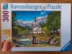 Ravensburger puzzel 300 XXL stukken, Ramsau, Beieren, ZGAN!, Ophalen of Verzenden, Minder dan 500 stukjes, Zo goed als nieuw