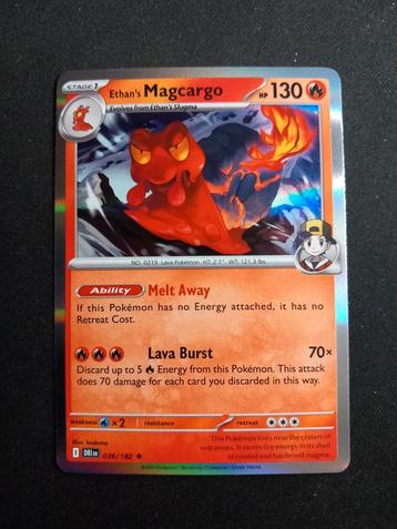 Pokemon Ethan's Magcargo 036/182 Destines Rivals Holo NM beschikbaar voor biedingen