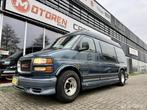 GMC SAVANA EXPLORER LIMITED 5.7 V8 aut CAMPER LET OP!147k ML, Gebruikt, 252 pk, Blauw, 7 stoelen
