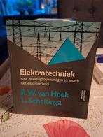 Elektrotechniek boek voor werktuigbouwkundigen, Boeken, Techniek, Ophalen of Verzenden, Gelezen, Elektrotechniek, R.W. van Hoek, L. Scheltinga