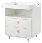 Commode met lades, wit, Ophalen, 50 tot 70 cm, 90 tot 105 cm