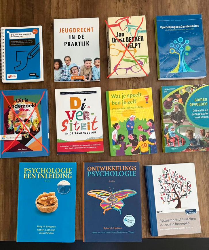 Studieboeken Pedagogiek/Social Work, Boeken, Studieboeken en Cursussen, Zo goed als nieuw, HBO, Alpha, Ophalen of Verzenden
