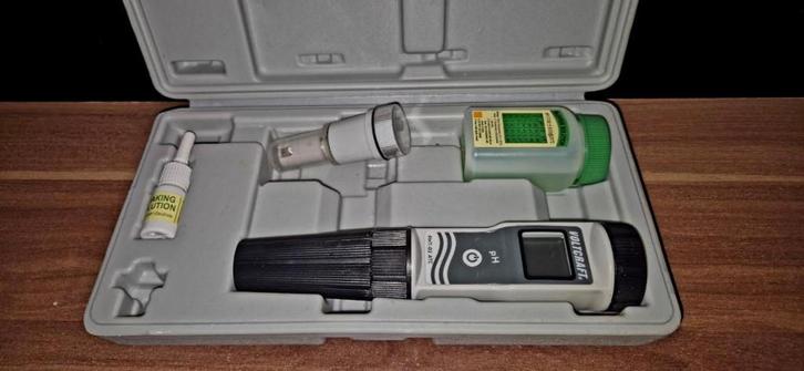 Volcraft PH meter (PHT-02), Doe-het-zelf en Verbouw, Meetapparatuur, Zo goed als nieuw, Overige meters, Ophalen of Verzenden