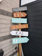 Geboortebord, Ophalen