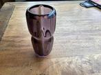 Paarse Glazen Vaas - Uniek Design Vazen Antiek Glaswerk Deco, Ophalen of Verzenden