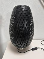 Ikea Böja lamp tafellamp zwart bamboe gevlochten, Minder dan 50 cm, Hout, Ophalen of Verzenden, Zo goed als nieuw