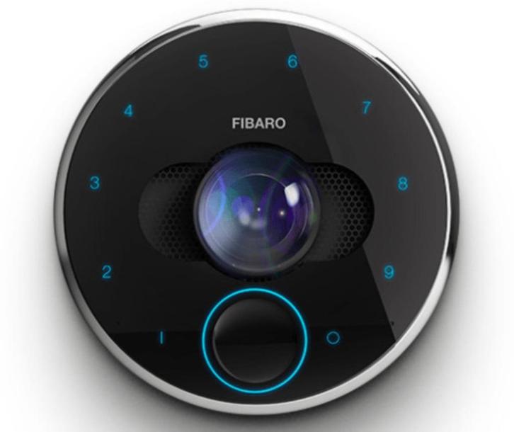 FIBARO Intercom, Huis en Inrichting, Deurbellen, Gebruikt, Bedraad, Ingebouwde camera, Compatibel met smartphone, Bewegingsdetectiesensor