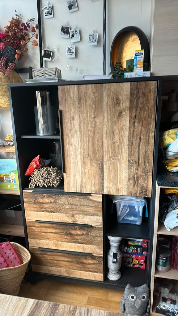 Luc woonkamer set, Huis en Inrichting, Kasten | Televisiemeubels, Zo goed als nieuw, Minder dan 100 cm, 200 cm of meer, 50 tot 75 cm