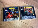 Crash Bandicoot 1 & 2 / Playstation 1, Spelcomputers en Games, Games | Sony PlayStation 1, Vanaf 3 jaar, Avontuur en Actie, Gebruikt