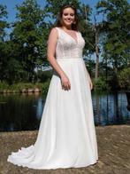 Trouwjurk bohemian maat 42, Ophalen of Verzenden, Zo goed als nieuw, Wit, Trouwjurk
