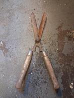 Vintage Heggenschaar met Houten Handvatten, Ophalen