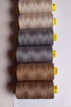 10 grote klossen naaigaren mara gutermann 1000 meter., Ophalen of Verzenden, Zo goed als nieuw, Garen of Naald(en)